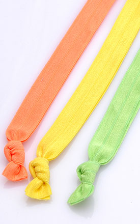 Cyndi Bands Set Of 3 Solid Elastic Headbands