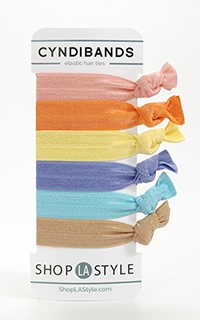 Cyndi Bands Set Of 6 Elastic Hair Ties
