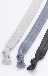 Cyndi Bands Set Of 3 Solid Elastic Headbands
