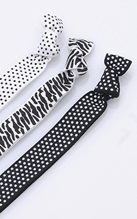 Cyndi Bands Set Of 3 Printed Elastic Headbands